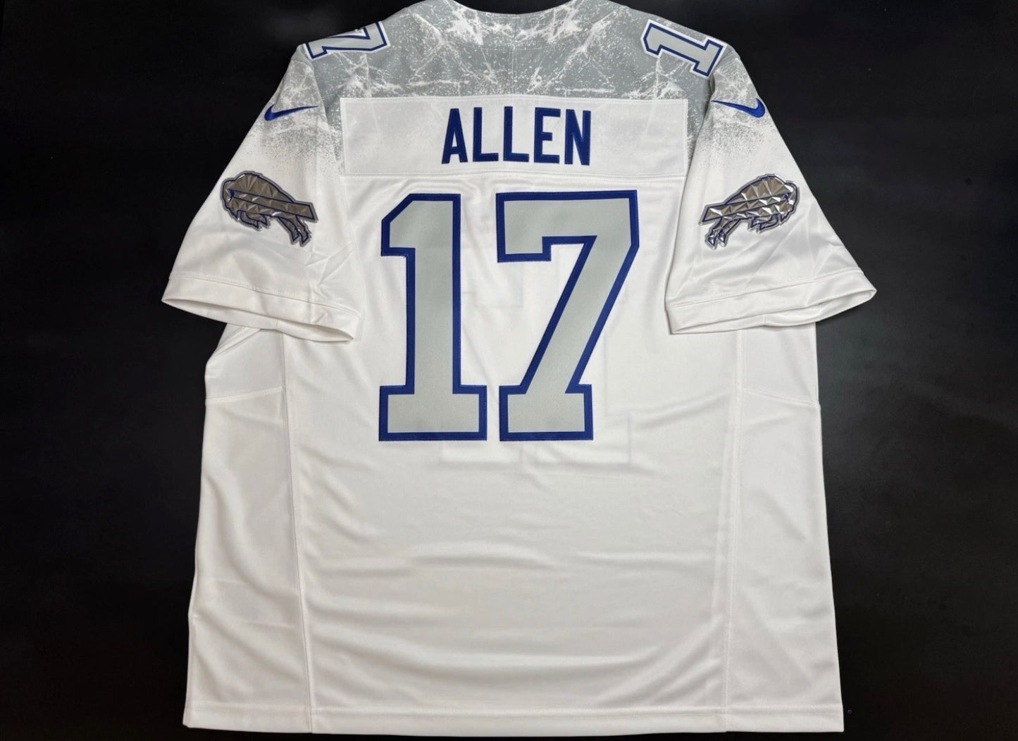 BUFFALO BILLS JOSH ALLEN RIVAL CAPTIAN JERSEY