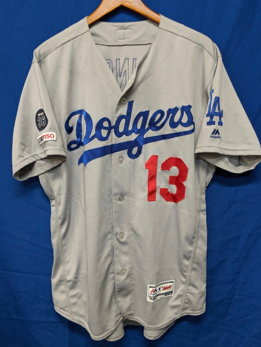 LOS ANGELES DODGERS MAX MUNCY GREY JERSEY