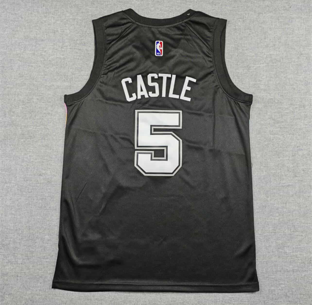 Stephon Castle San Antonio Spurs Basketball Jersey