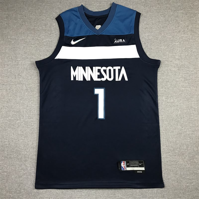 MINNESOTA TIMBERWOLVES LAMELO BALL BLUE JERSEY