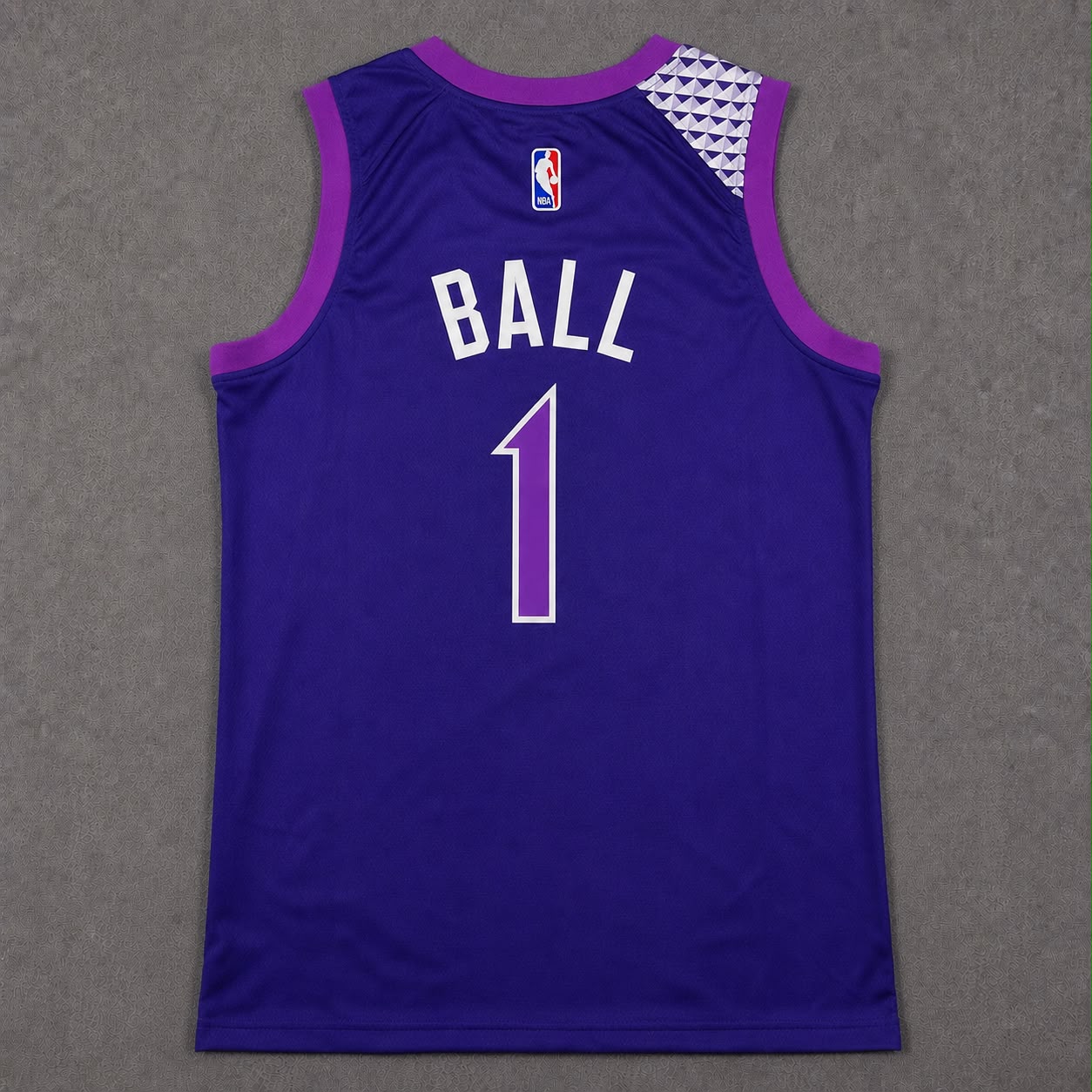 MINNESOTA TIMBERWOLVES LAMELO BALL PURPLE JERSEY
