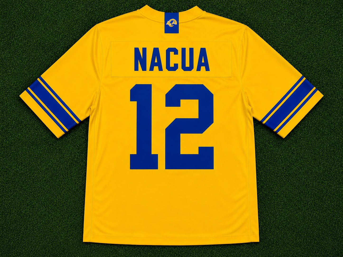 LOS ANGELES RAMS PUKA NACUA YELLOW JERSEY