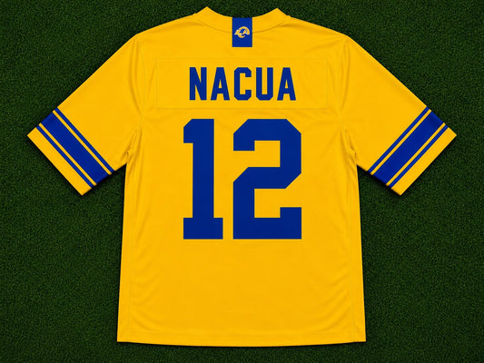 LOS ANGELES RAMS PUKA NACUA YELLOW JERSEY