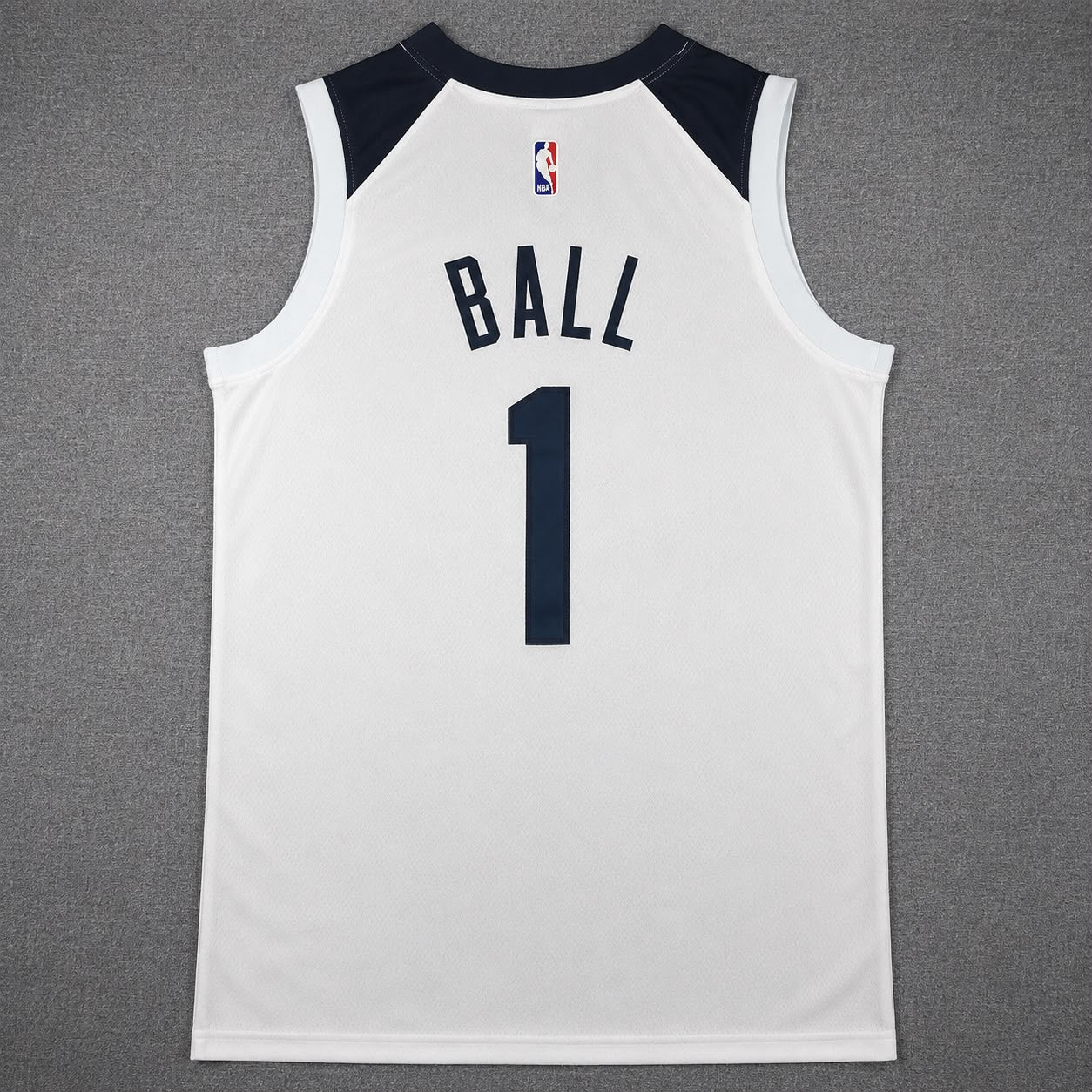 MINNESOTA TIMBERWOLVES LAMELO BALL WHITE JERSEY