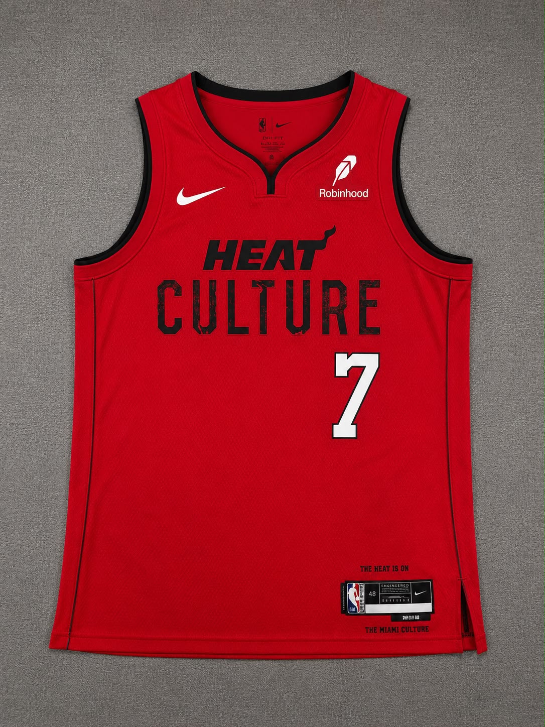 MIAMI HEAT GIANNIS ANTETOKOUNMPO RED JERSEY