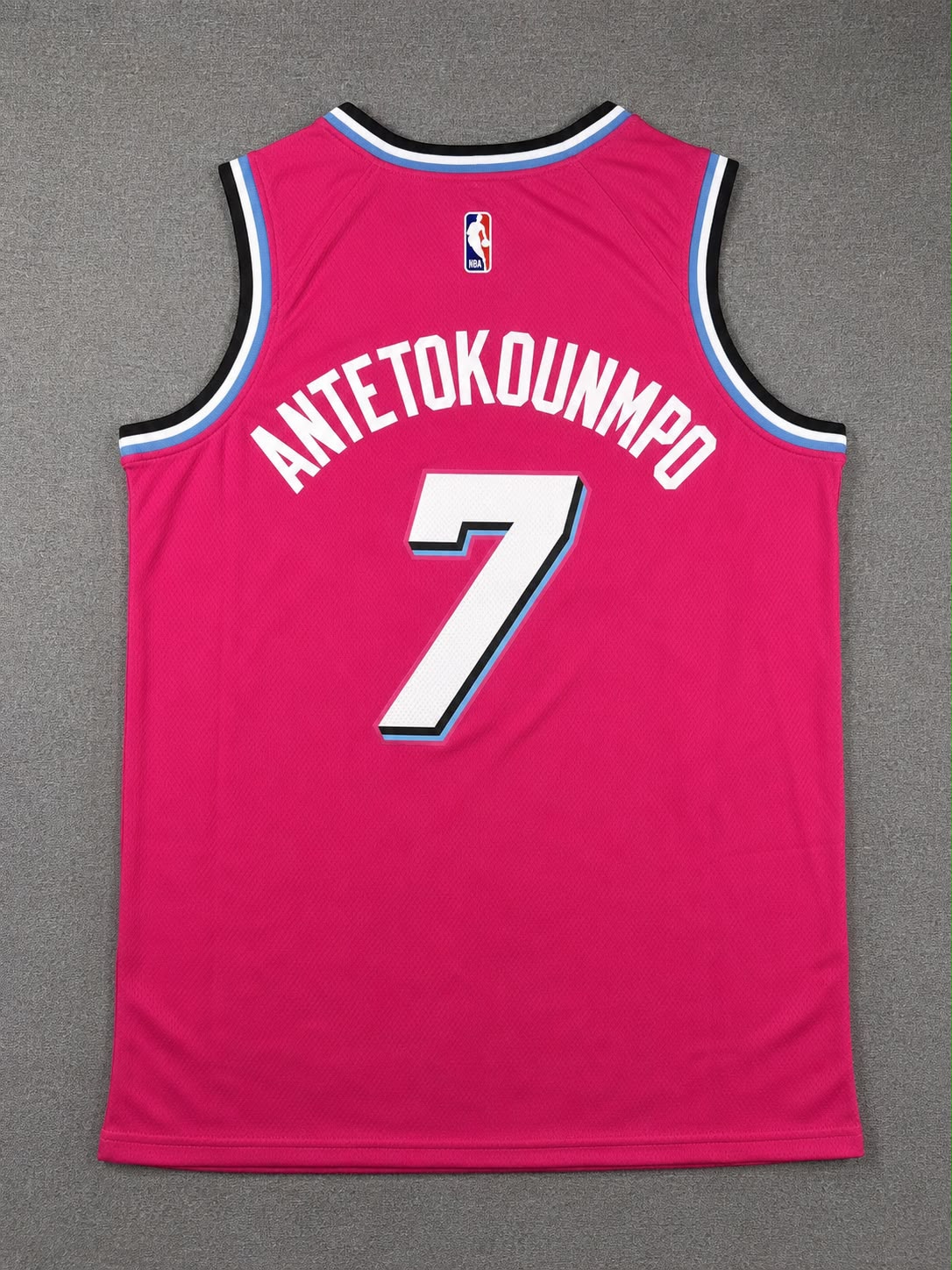 MIAMI HEAT GIANNIS ANTETOKOUNMPO PINK JERSEY