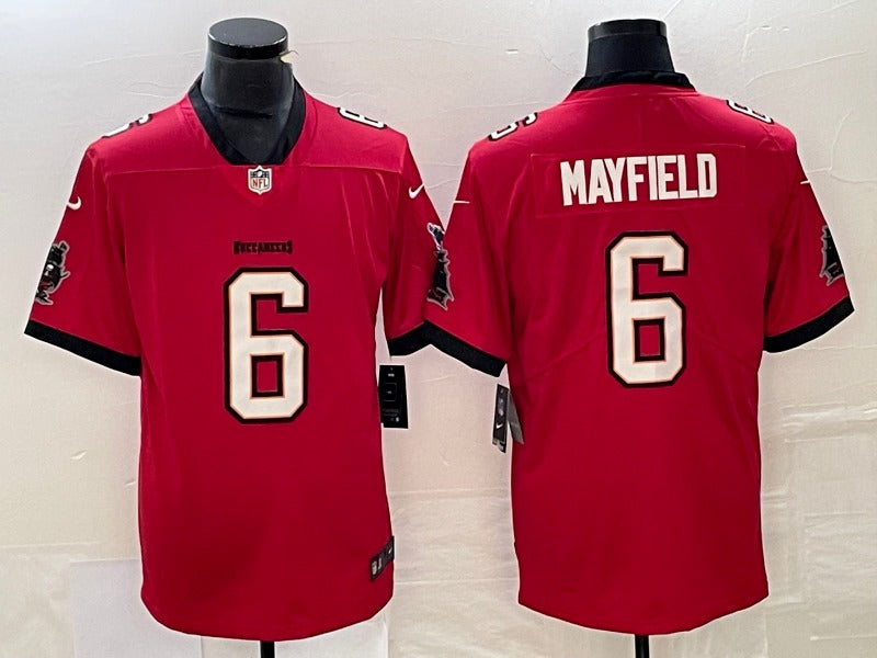 Tampa Bay Buccaneers Baker Mayfield Red Jersey
