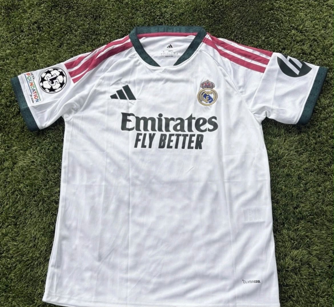 JUDE BELLINGHAM REAL MADRID WHITE JERSEY