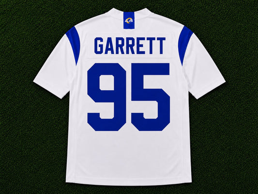 LOS ANGELES RAMS MYLES GARRETT WHITE JERSEY