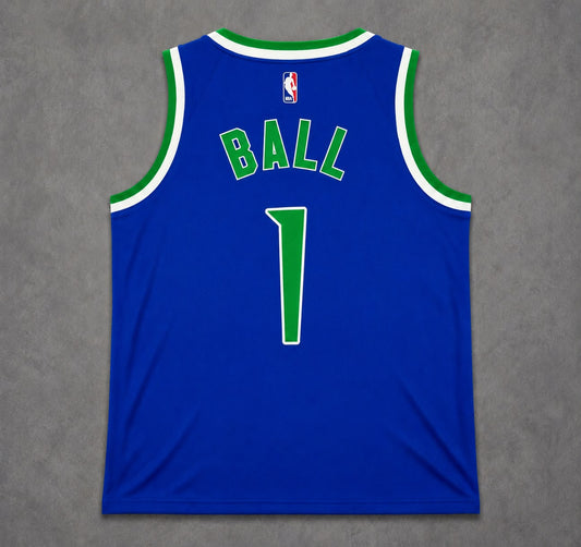 MINNESOTA TIMBERWOLVES LAMELO BALL BLUE JERSEY
