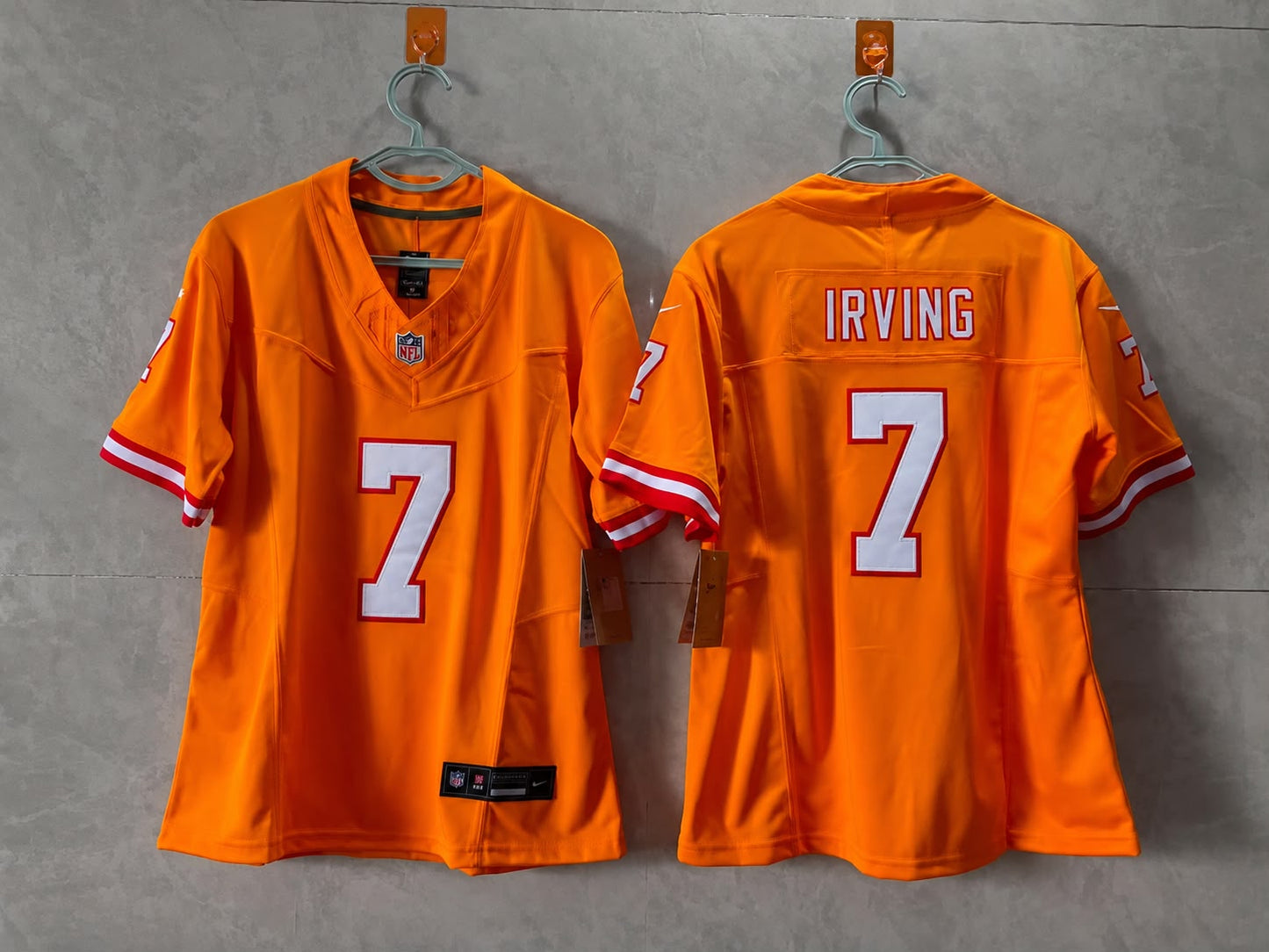 TAMPA BAY BUCKY IRVING CREAMSCILE JERSEY