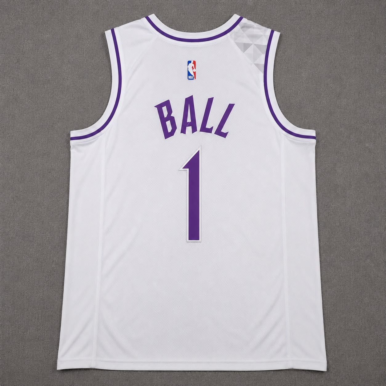 MINNESOTA TIMBERWOLVES LAMELO BALL WHITE JERSEY