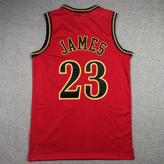 PHILADELPHIA 76ERS LEBRON JAMES RED VINTAGE JERSEY
