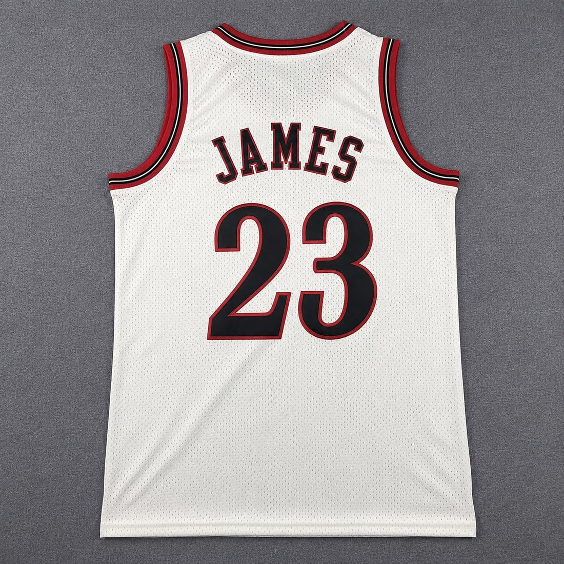 PHILADELPHIA 76ERS LEBRON JAMES WHITE RETRO JERSEY