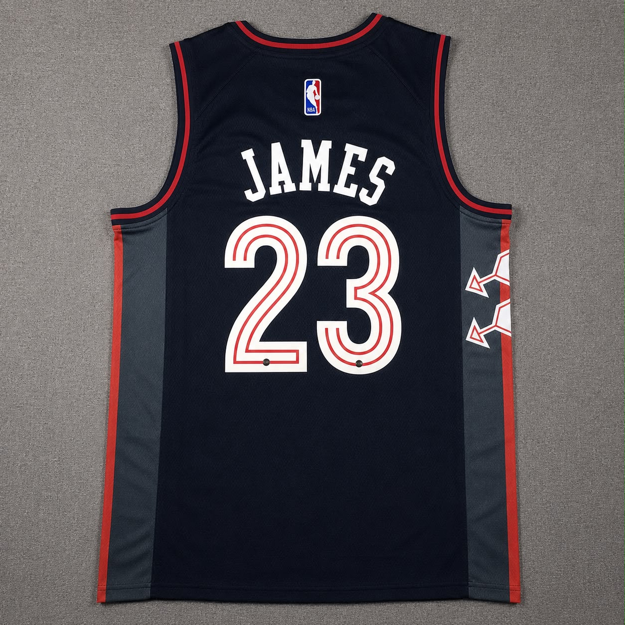 PHILADELPHIA 76ERS LEBRON JAMES BLUE JERSEY