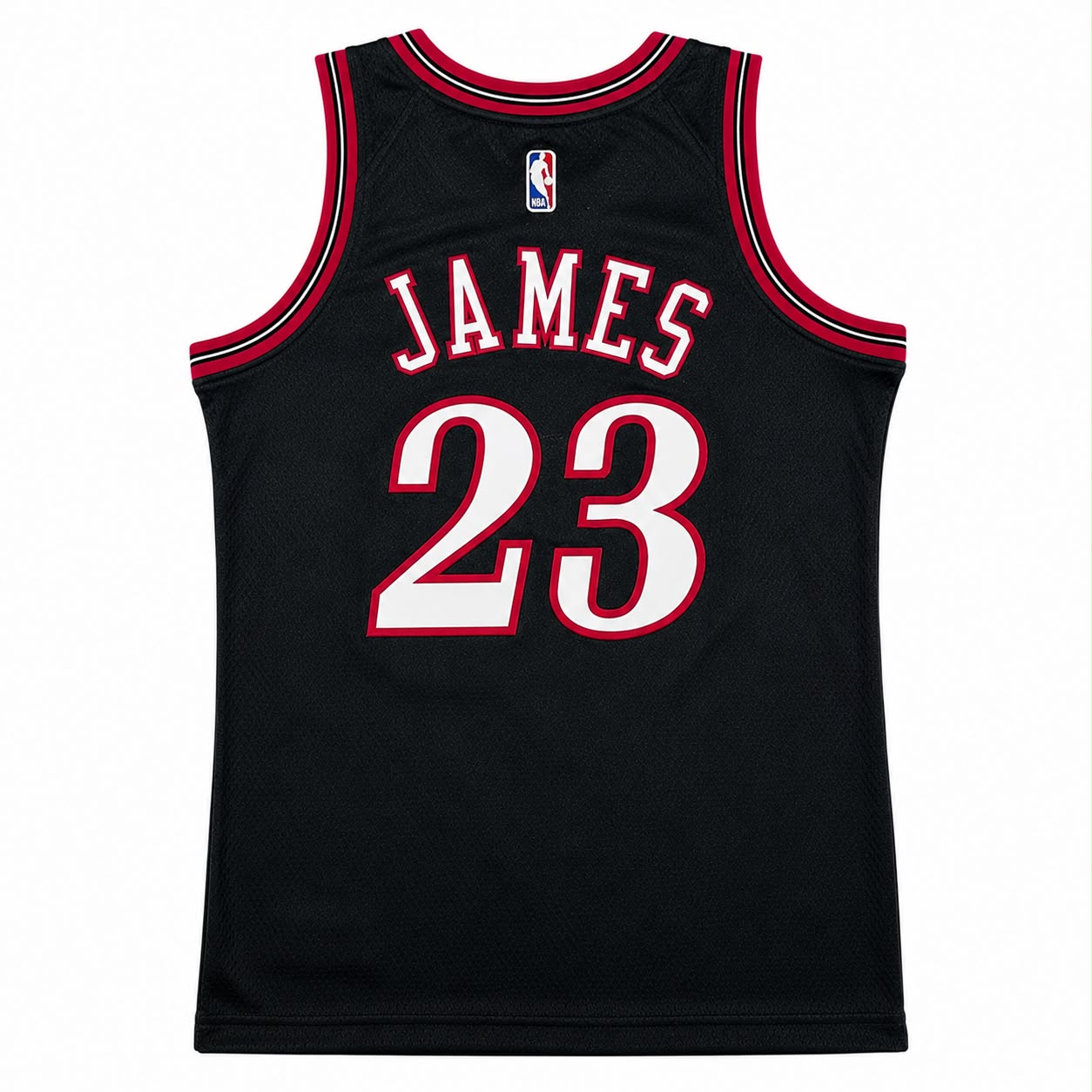 PHILADELPHIA 76ERS LEBRON JAMES BLACK RETRO JERSEY