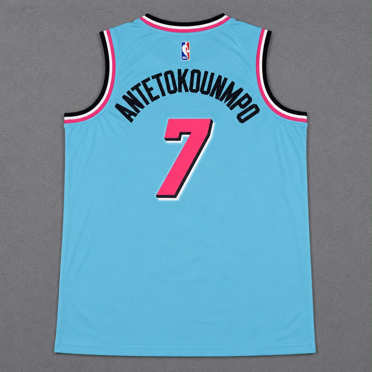 MIAMI HEAT GIANNIS ANTETOKOUNMPO BLUE JERSEY