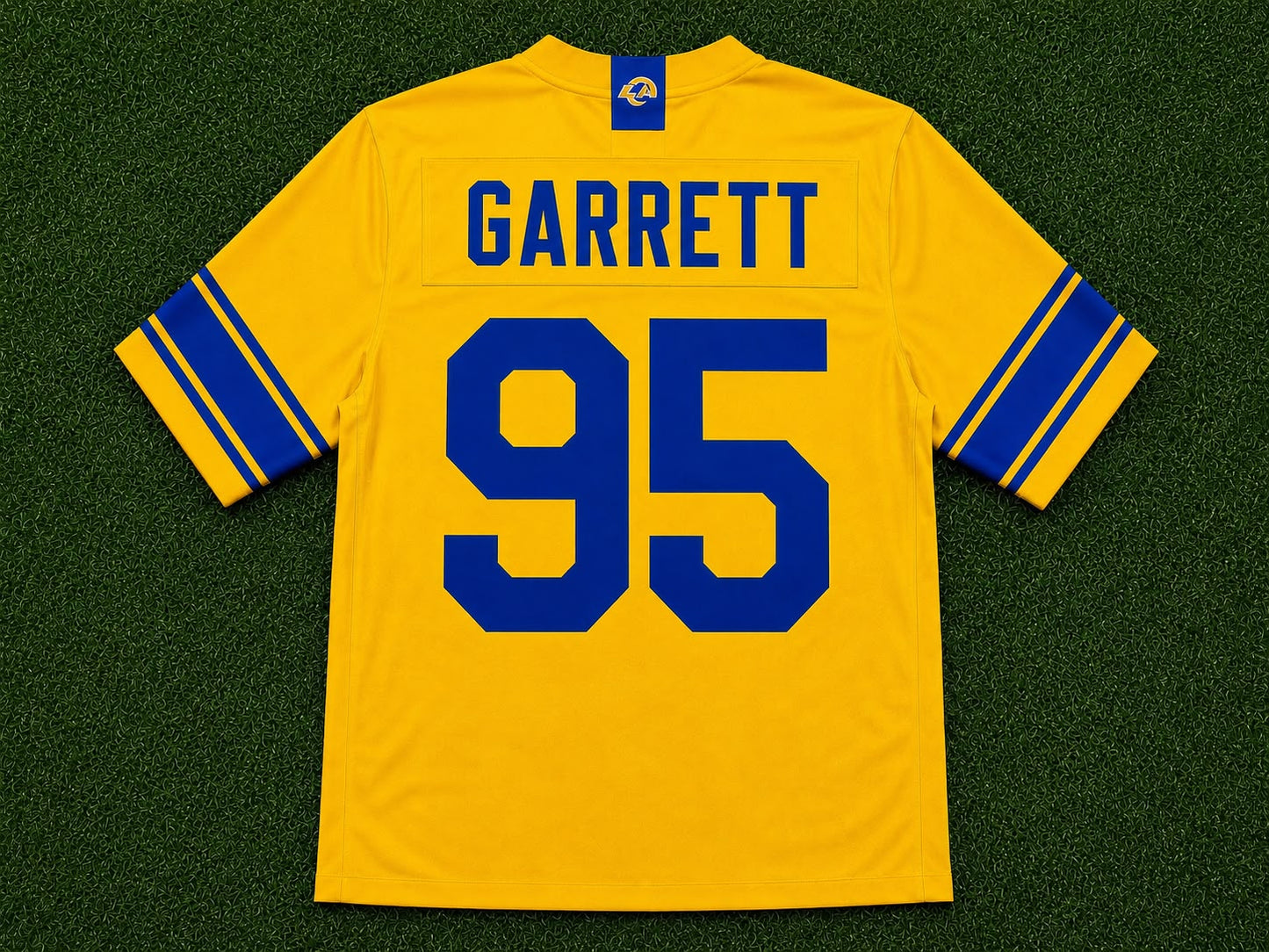 LOS ANGELES RAMS MYLES GARRETT YELLOW JERSEY