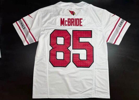 ARIZONA CARDINALS TREY MCBRIDE WHITE JERSEY