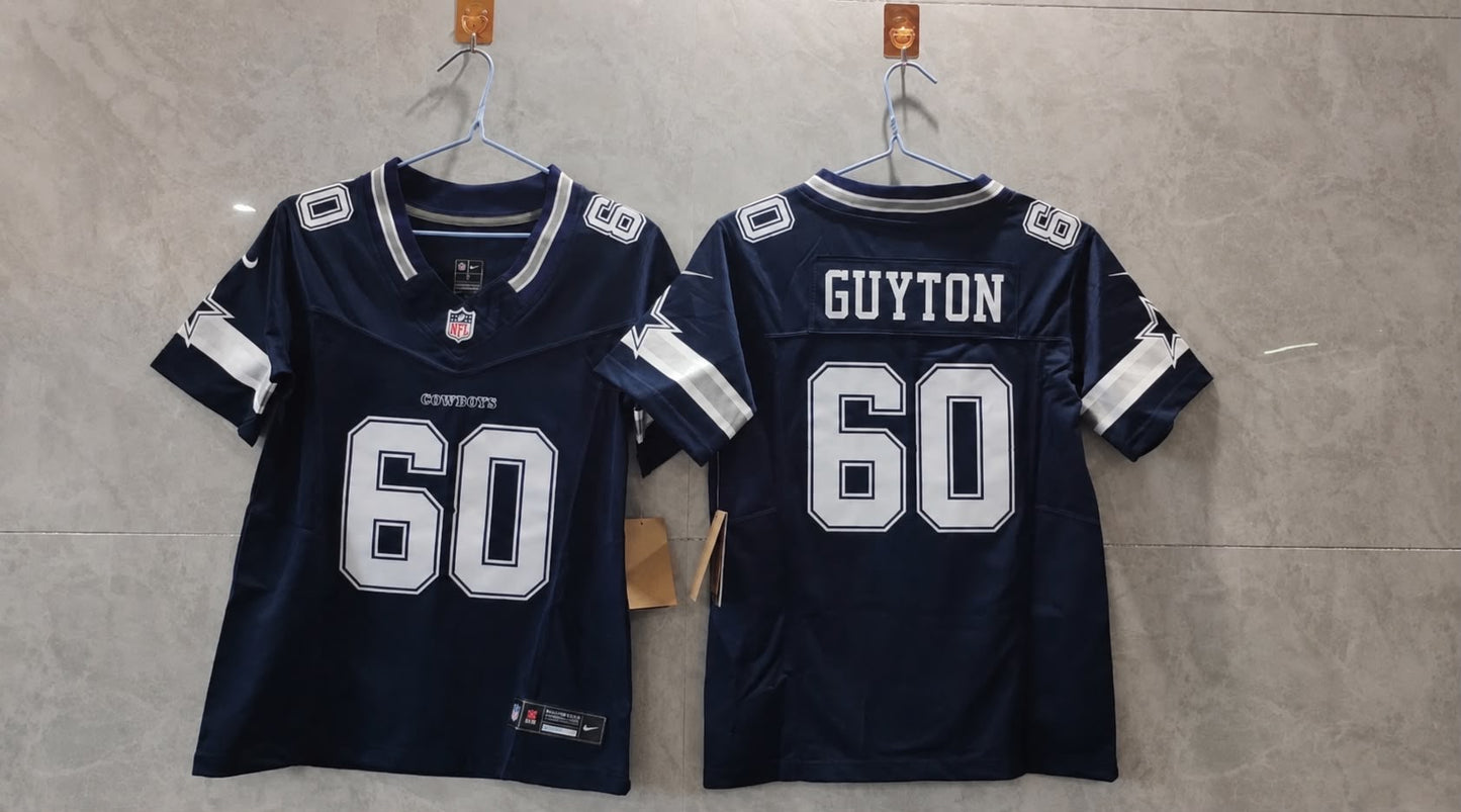 DALLAS COWBOYS TYLER GUYTON BLUE JERSEY