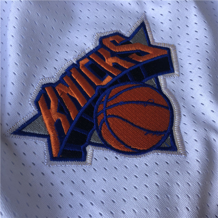NEW YORK KNICKS 1994 FINALS WHITE SHORTS