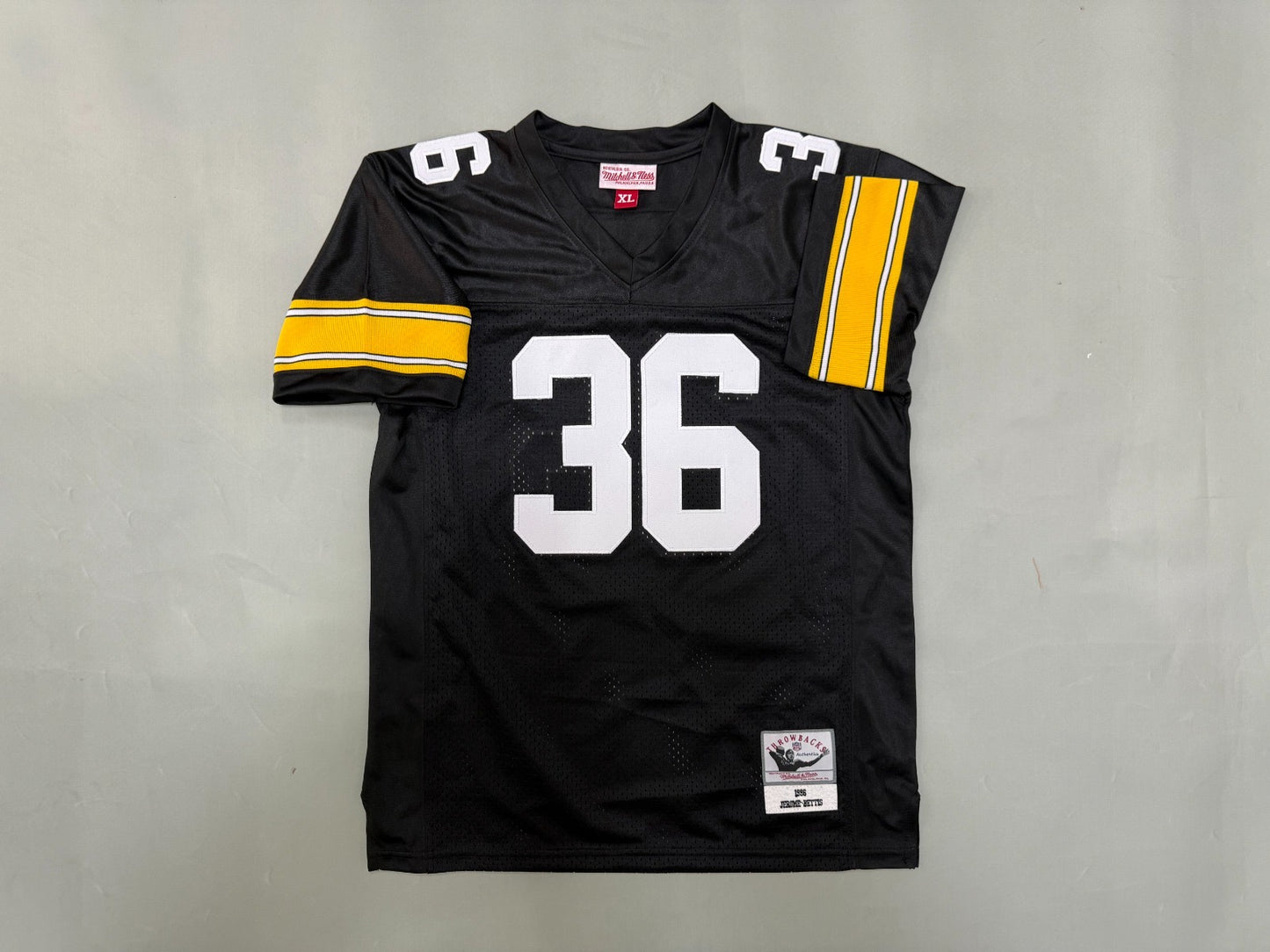 PITTSBURGH STEELERS JEROME BETTIS BACK VINTAGE JERSEY
