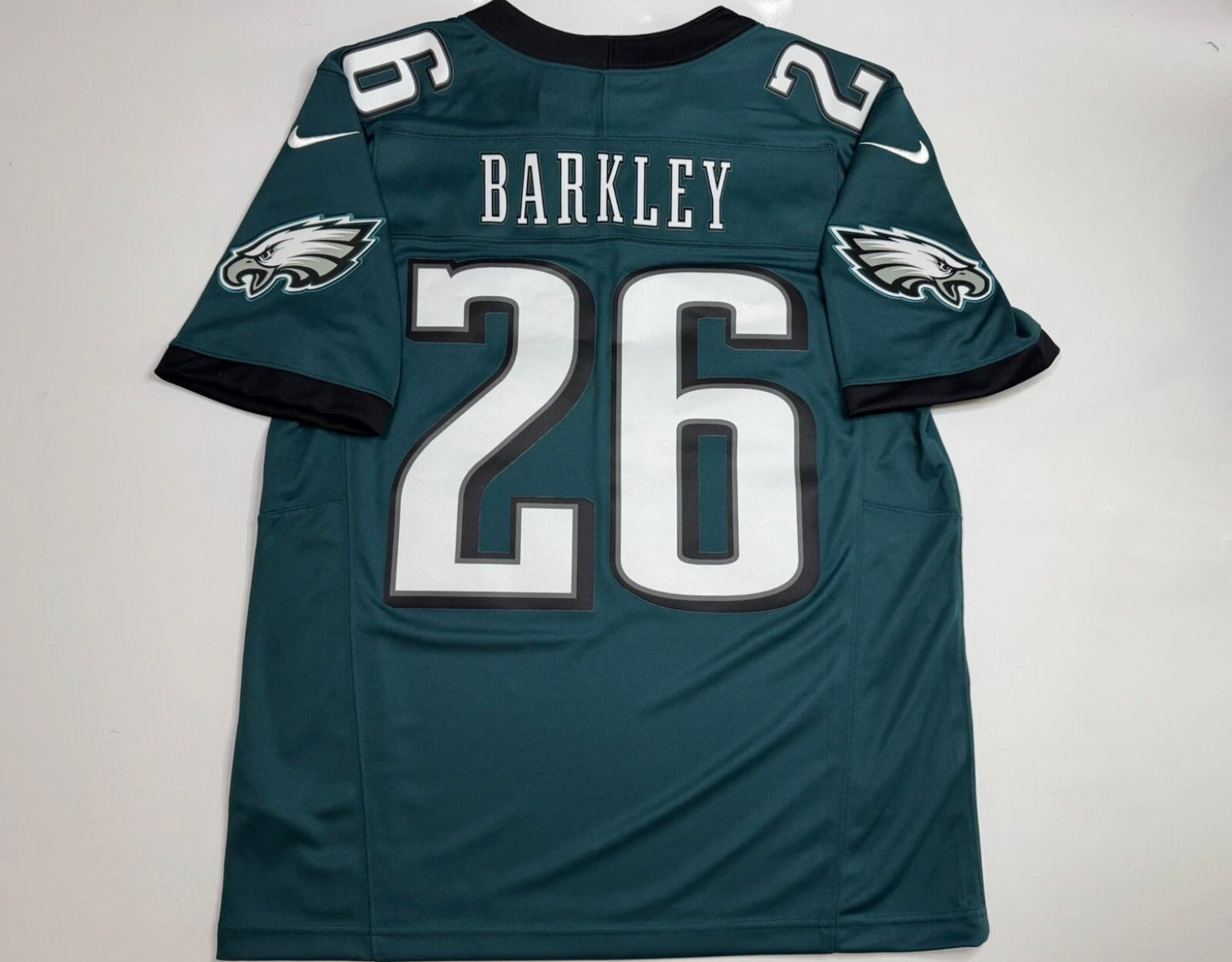 PHILADELPHIA EAGLES SAQUON BARKLEY GREEN JERSEY
