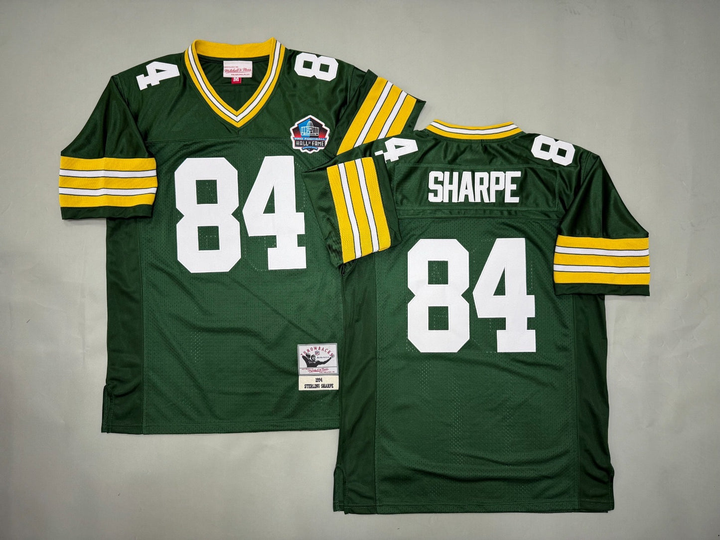 GREEN BAY PACKERS STERLING SHARPE GREEN VINTAGE JERSEY