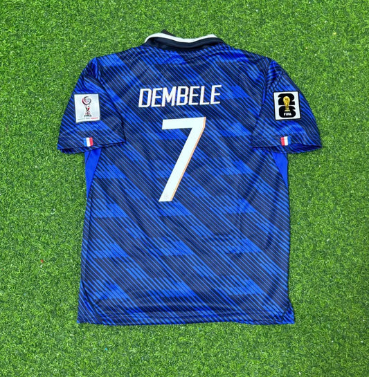 2026 WORLD CUP OUSMANE DEMBELE TEAM FRANCE BLUE JERSEY