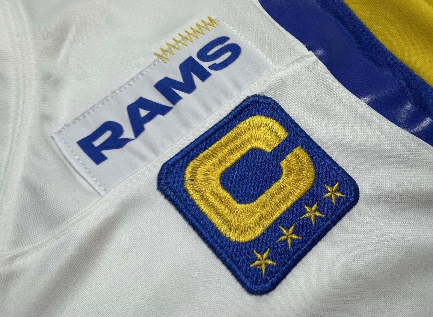 Los Angeles Rams Matthew Stafford White Jersey Super Bowl