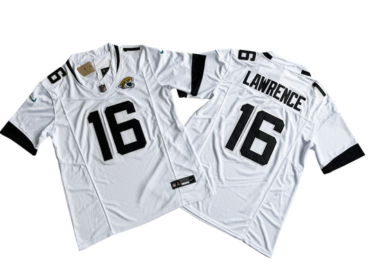 Jacksonville Jaguars Trevor Lawrence White Jersey