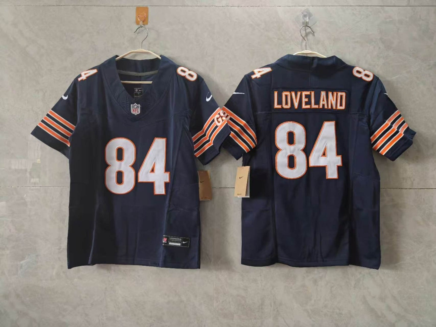 Chicago Bears Colston Loveland blue jersey ￼