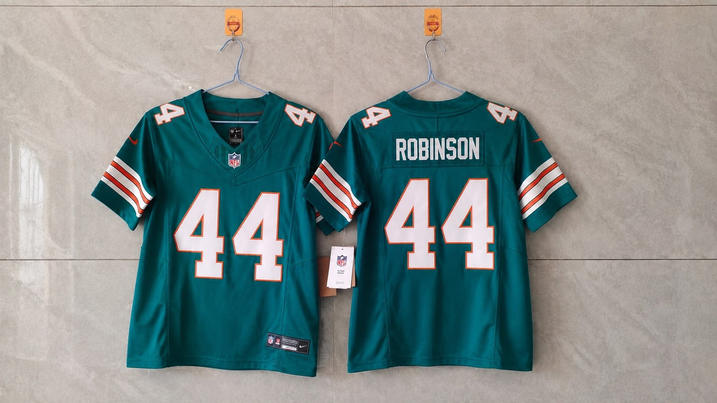 MIAMI DOLPHINS CHOP ROBINSON BLUE JERSEY