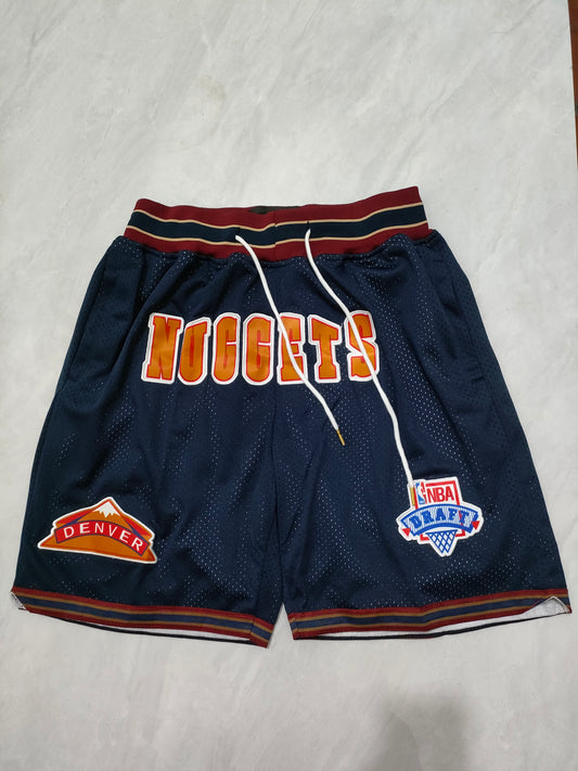 DENVER NUGGETS BLUE SHORTS