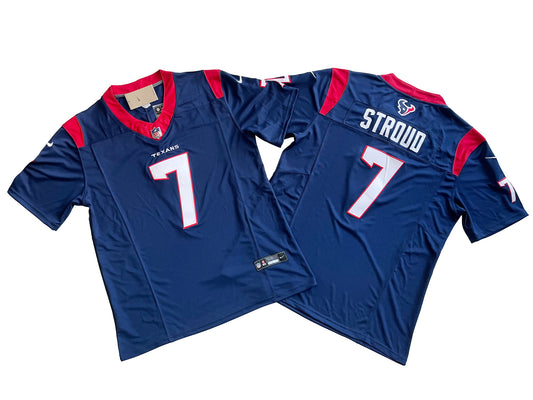 Houston Texans CJ Stroud Blue Jersey
