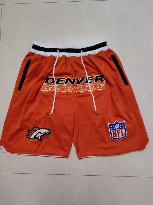 DENVER BRONCOS ORANGE SHORTS