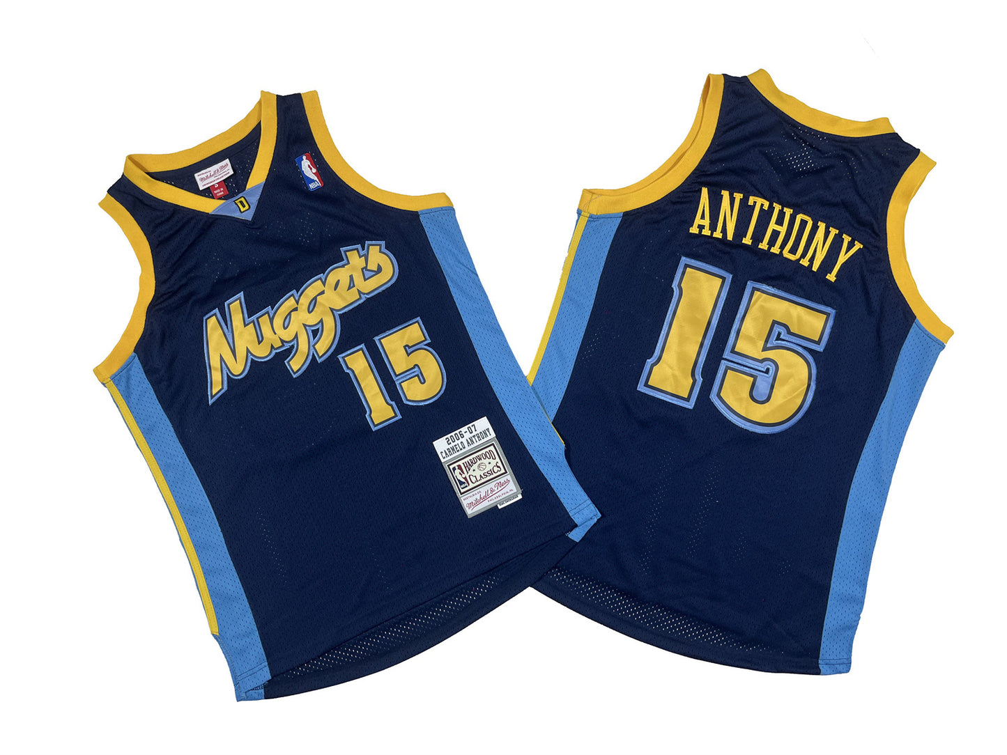 DENVER NUGGETS NIKOLA JOKIC BLUE VINTAGE JERSEY