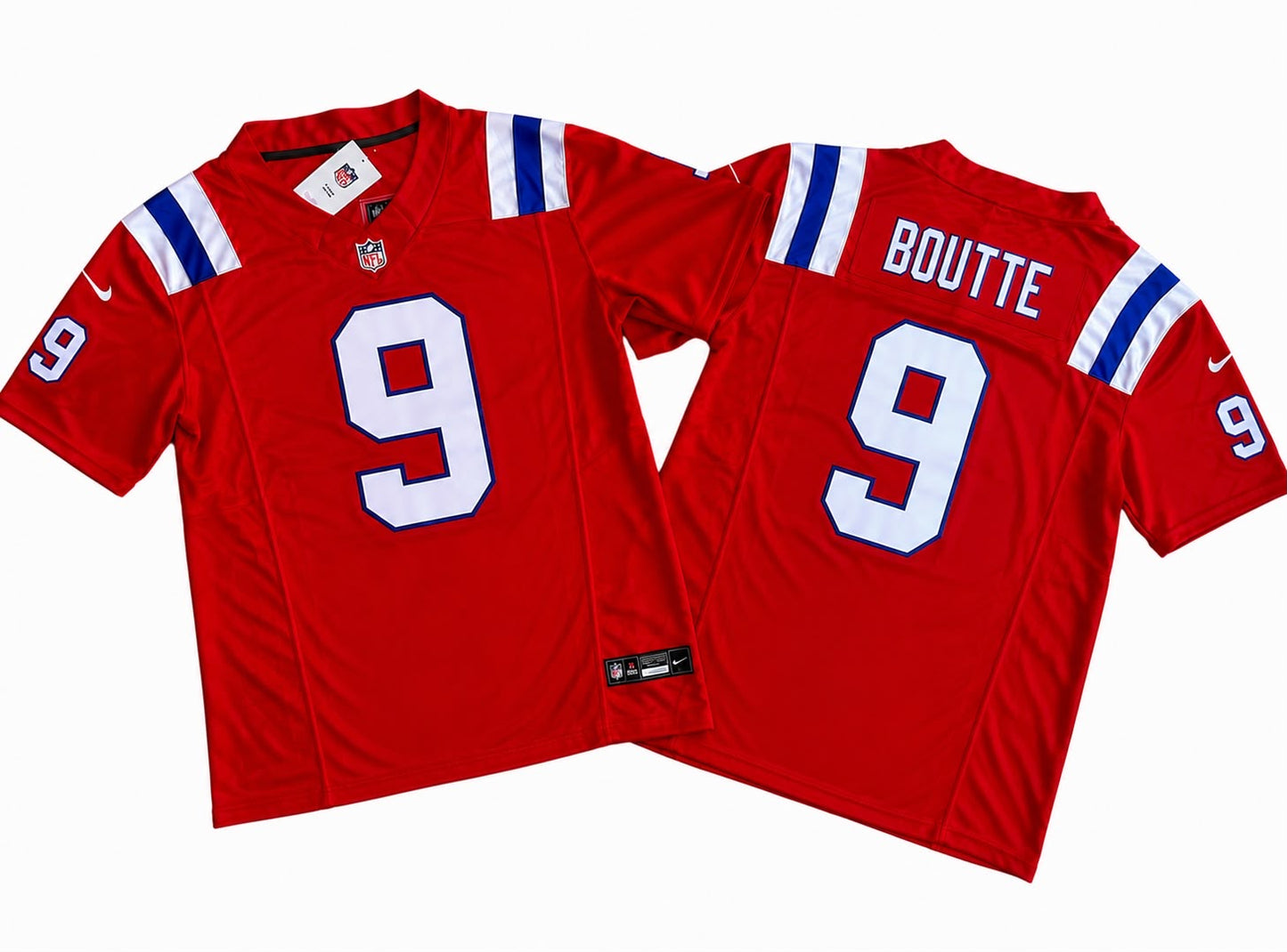 NEW ENGLAND PATRIOTS KAYSHON BOUTTE RED JERSEY
