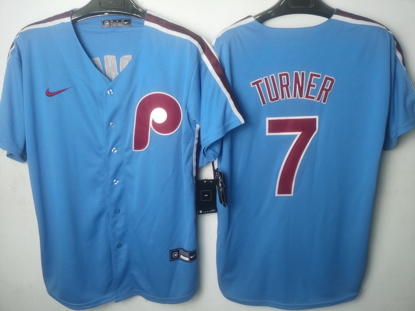 Philadelphia Phillies Trea Turner Blue Jersey