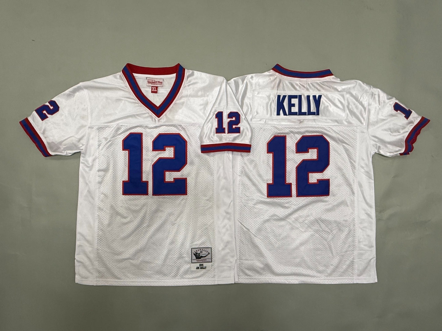 BUFFALO BILLS JIM KELLY WHITE JERSEY