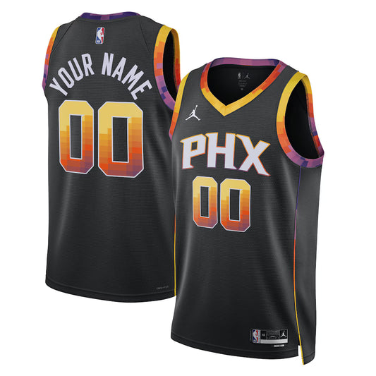 PHOENIX SUNS BLACK CUSTOM JERSEY