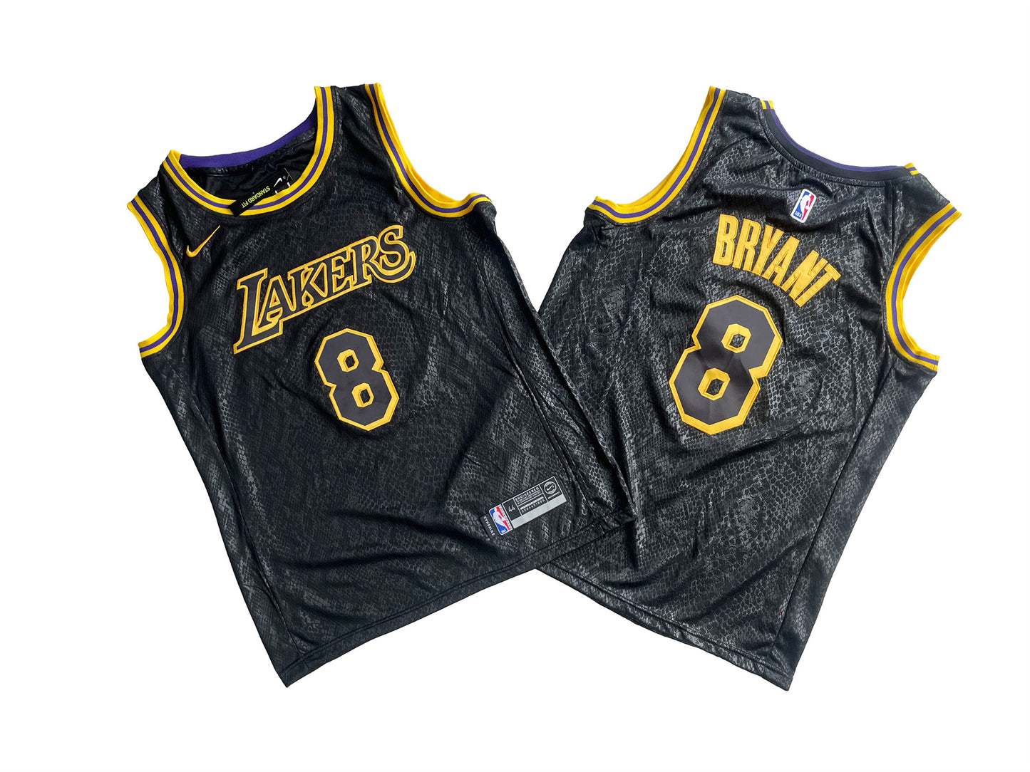 LOS ANGELES LAKERS KOBE BRYANT BLACK JERSEY