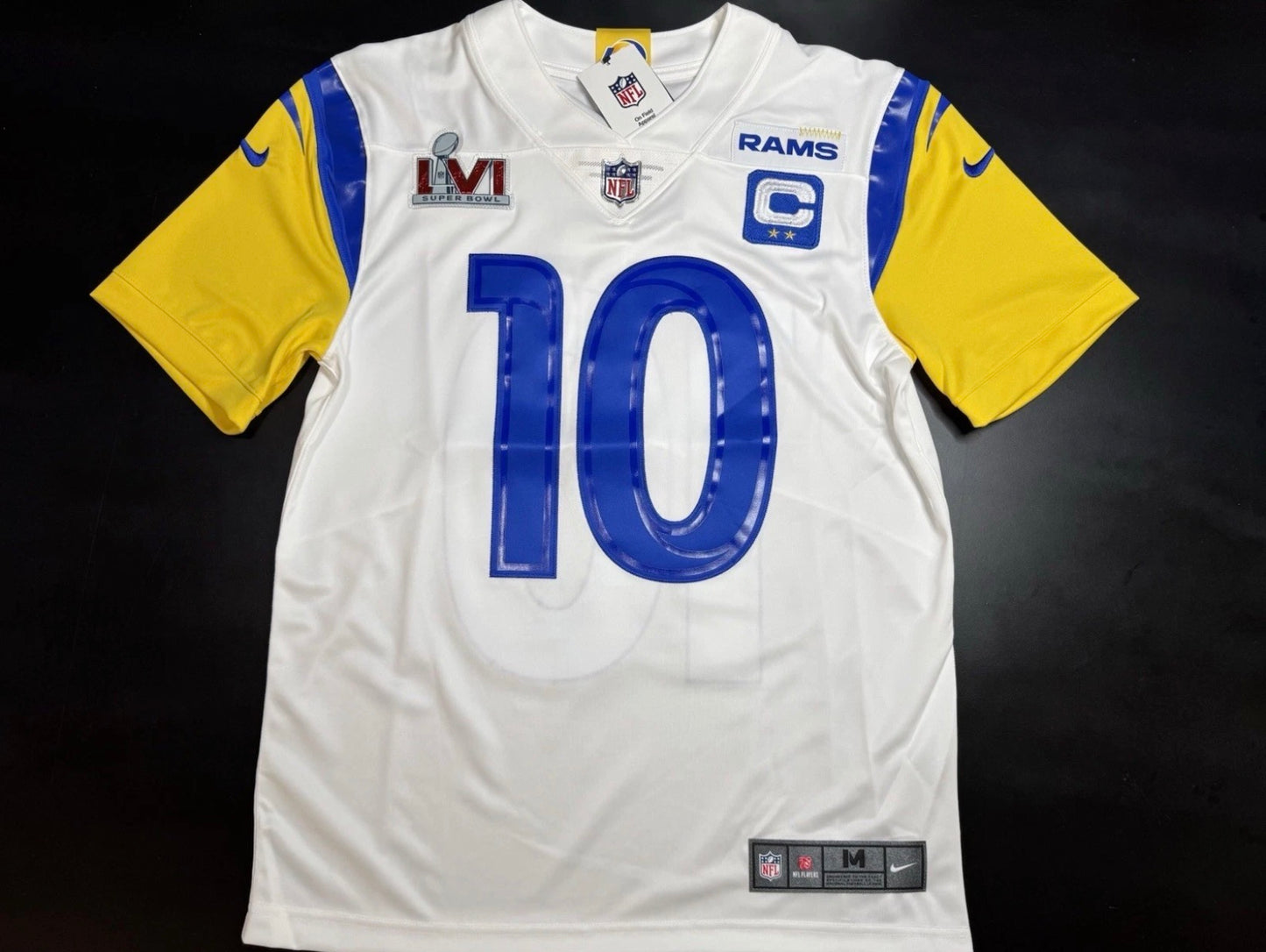 Los Angeles Rams Cooper Kupp White Super Bowl Jerseys