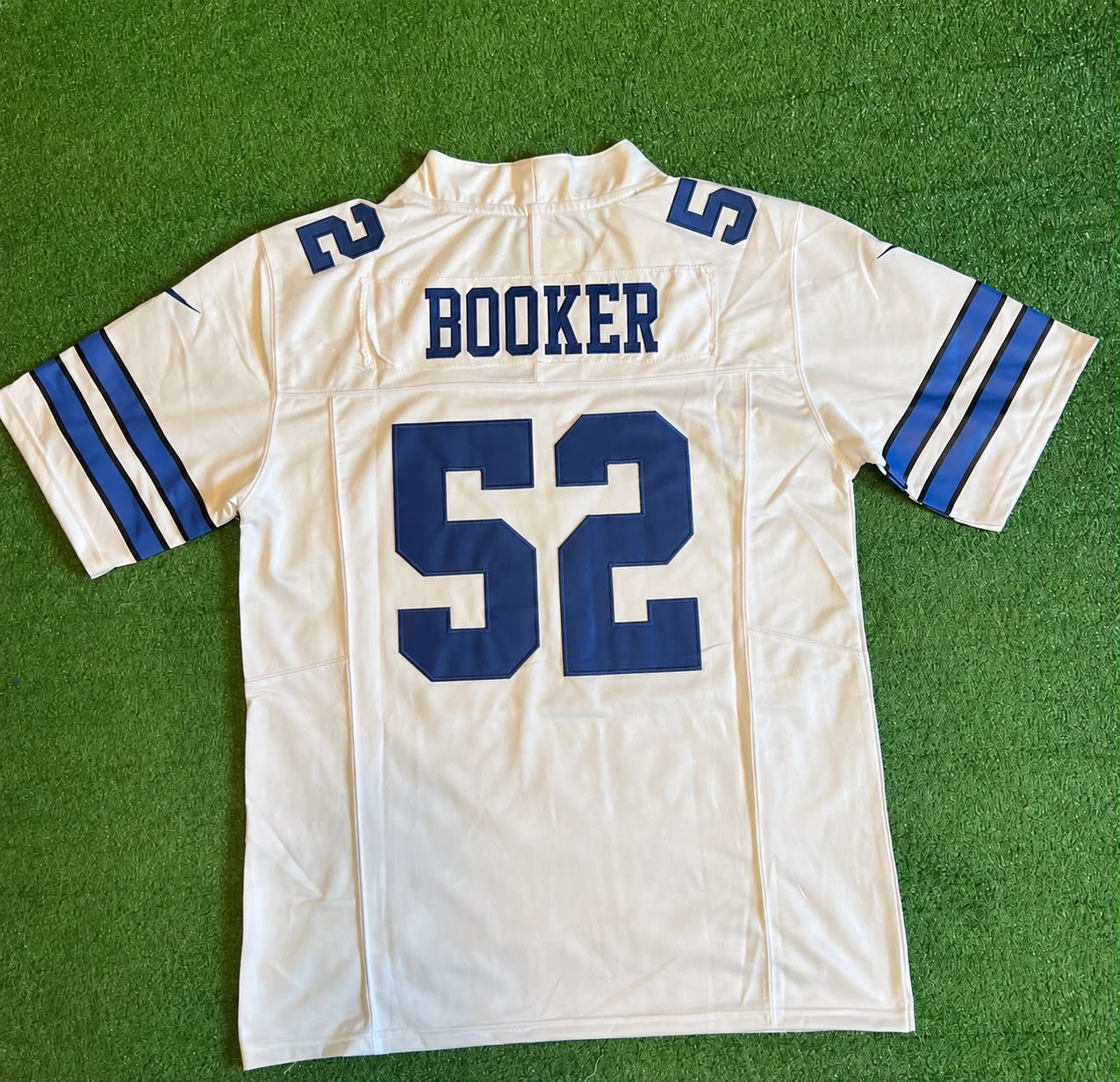 DALLAS COWBOYS TYLER BOOKER WHITE JERSEY