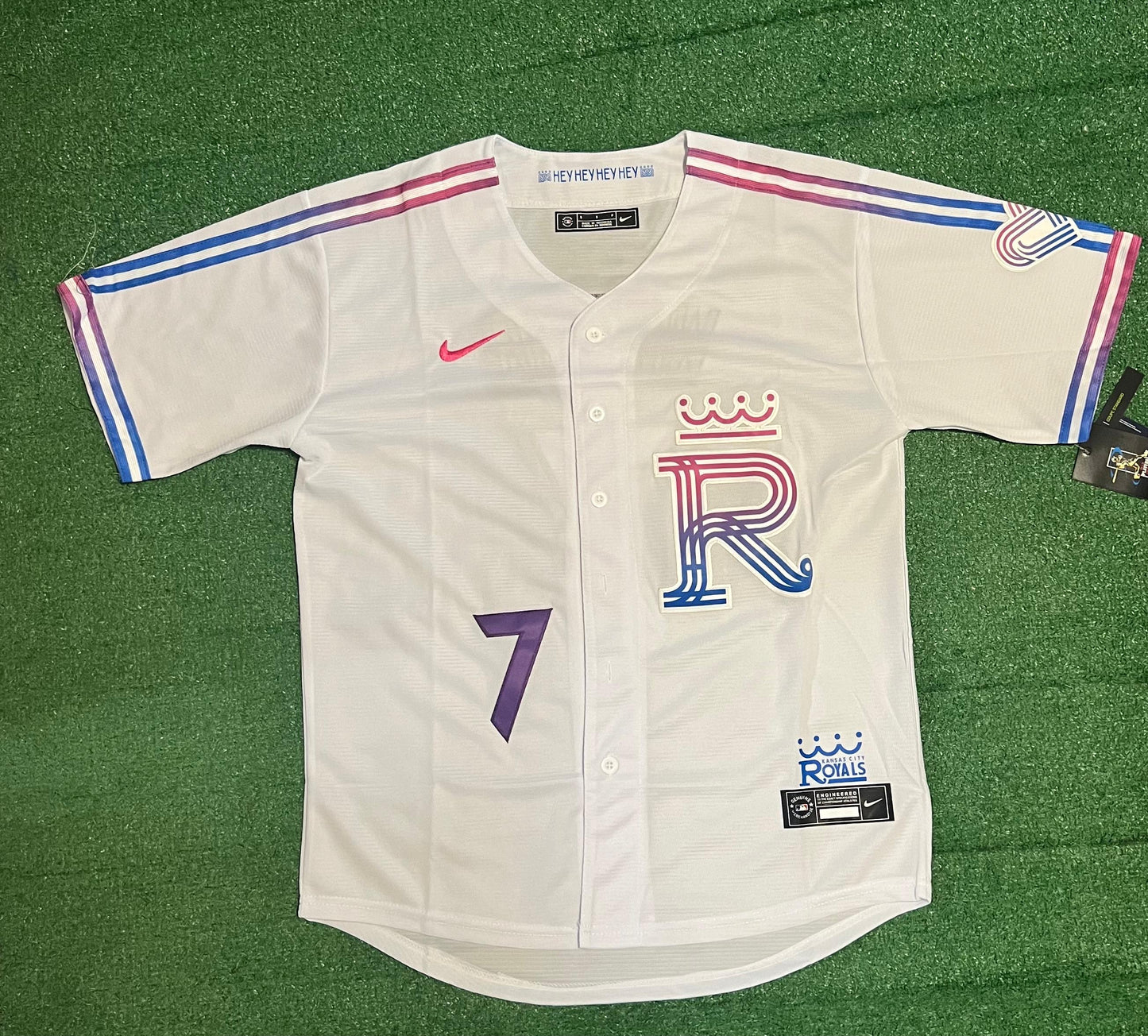 Bobby Witt Jr. Cream Kansas City Royals Jersey