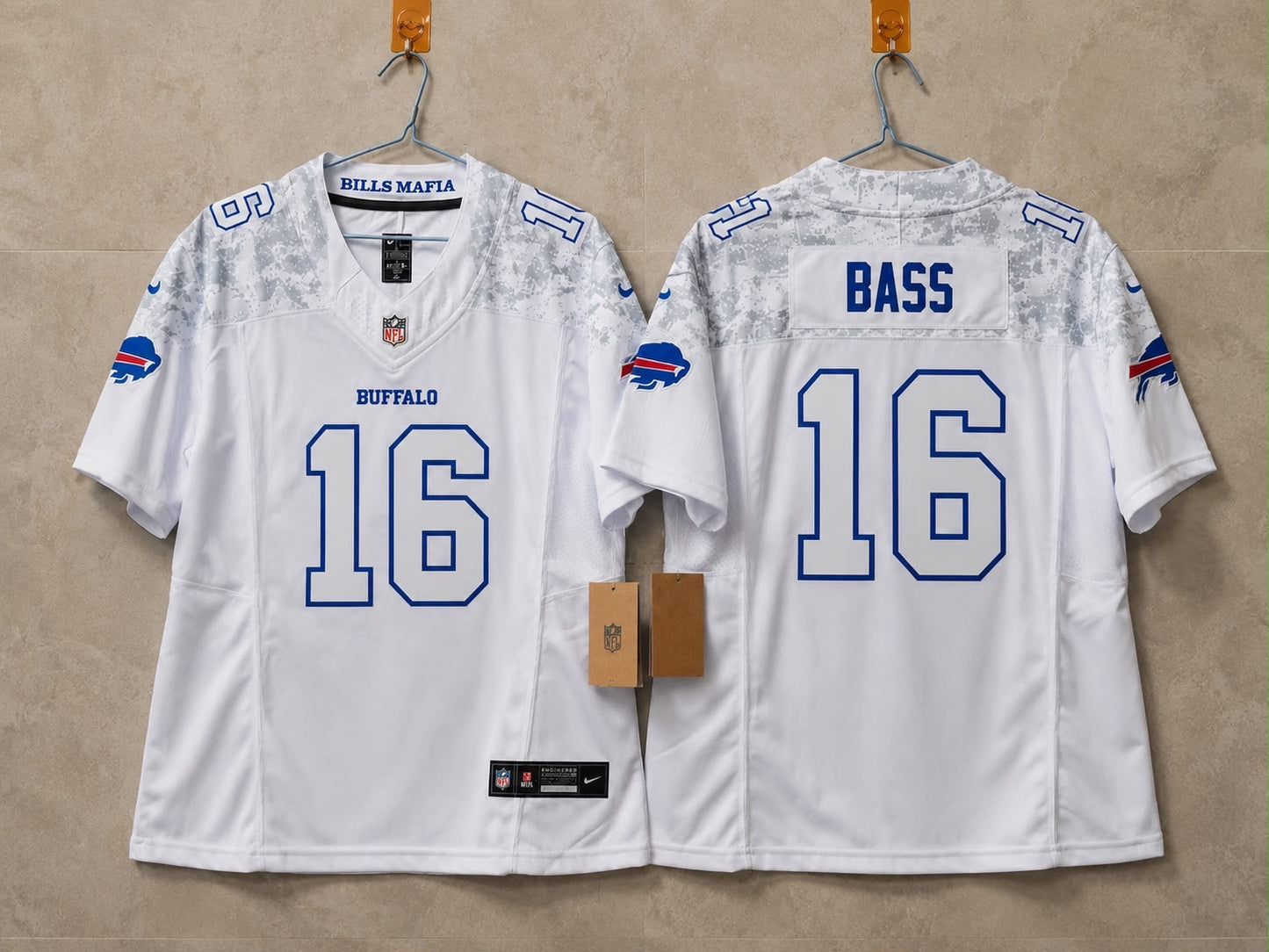 BUFFALO BILLS TYLER BASS RIVAL JERSEY