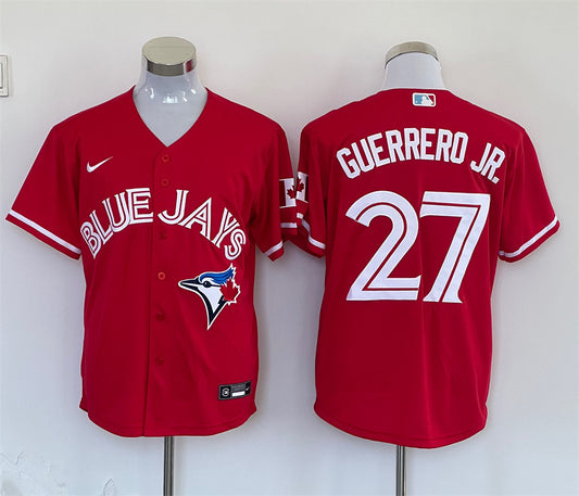 Toronto Blue Jays Vladimir Guererro Jr Red Jersey