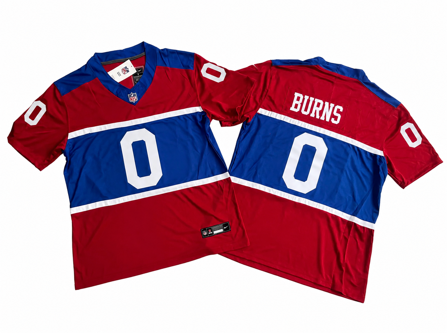 NEW YORK GIANTS BRIAN BURNS RETRO VINTAGE JERSEY