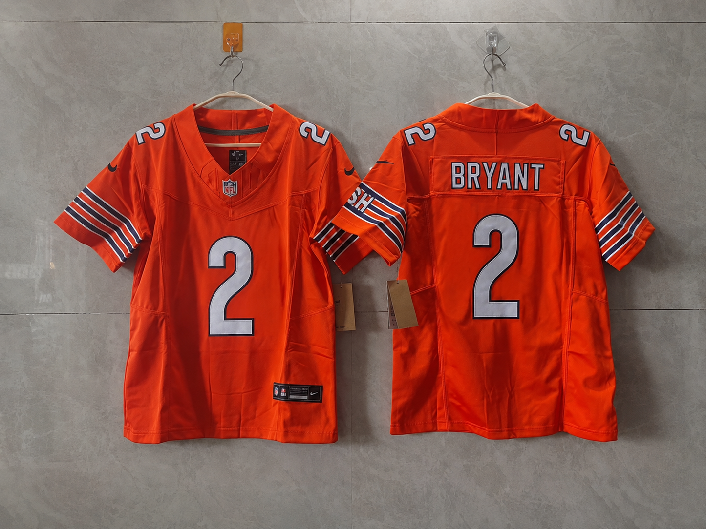 CHICAGO BEARS COLBY BRYANT ORANGE JERSEY