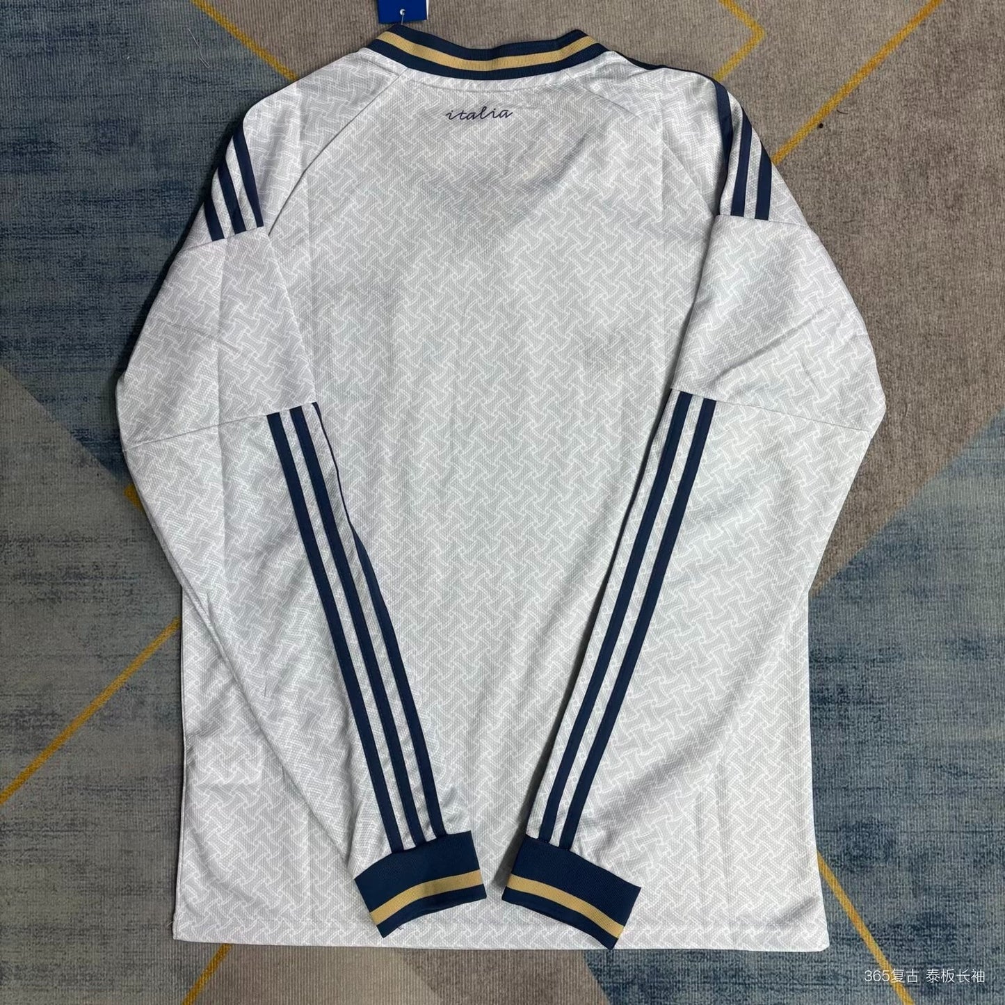 2026 World Cup Team Italy White Long Sleeve Jersey